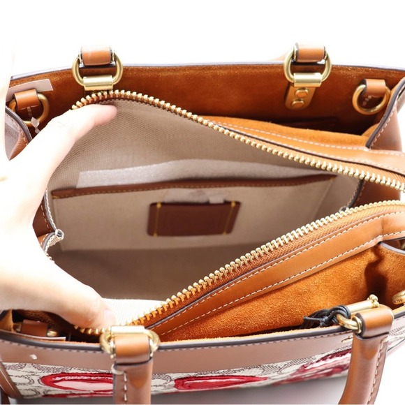 NWT AUTHENTIC Coach X Tom Wesselmann Rogue 25 In Signature Textile Jacquard - Picture 6 of 10